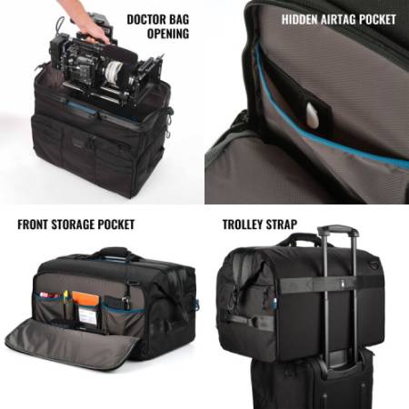Tenba Cineluxe v2 Shoulder Bag 24 Hightop - torba fotograficzna - możliwości